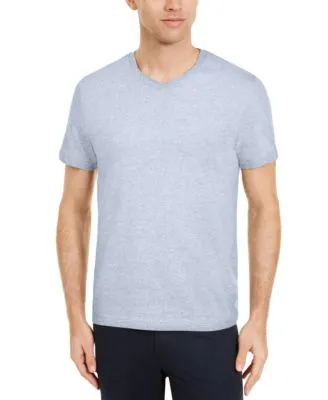 Men's Solid V-Neck T-Shirt, Created for Macy's