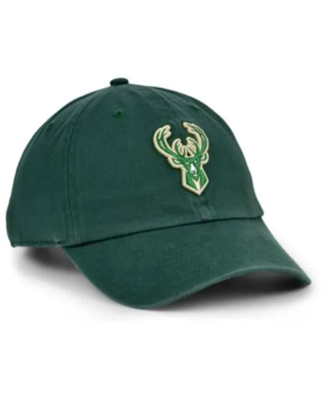 Youth 47 Brand Clean Up Adore White Milwaukee Bucks Adjustable Hat