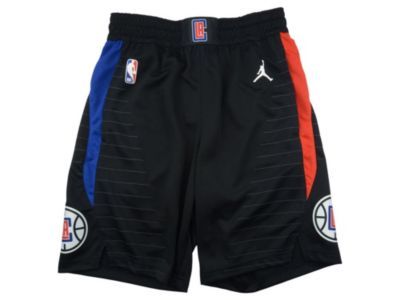 Jordan Men's Brand Black LA Clippers 2022/2023 Statement Edition Swingman  Performance Shorts