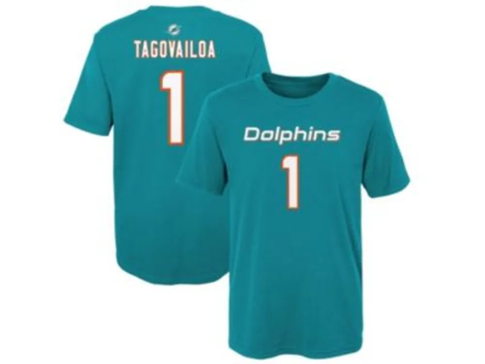 SALE!!! Tua Tagovailoa Miami Dolphins Name & Number T-Shirt