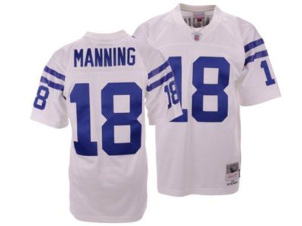Peyton Manning Signed NFL Mitchell & Ness Indianapolis Colts
