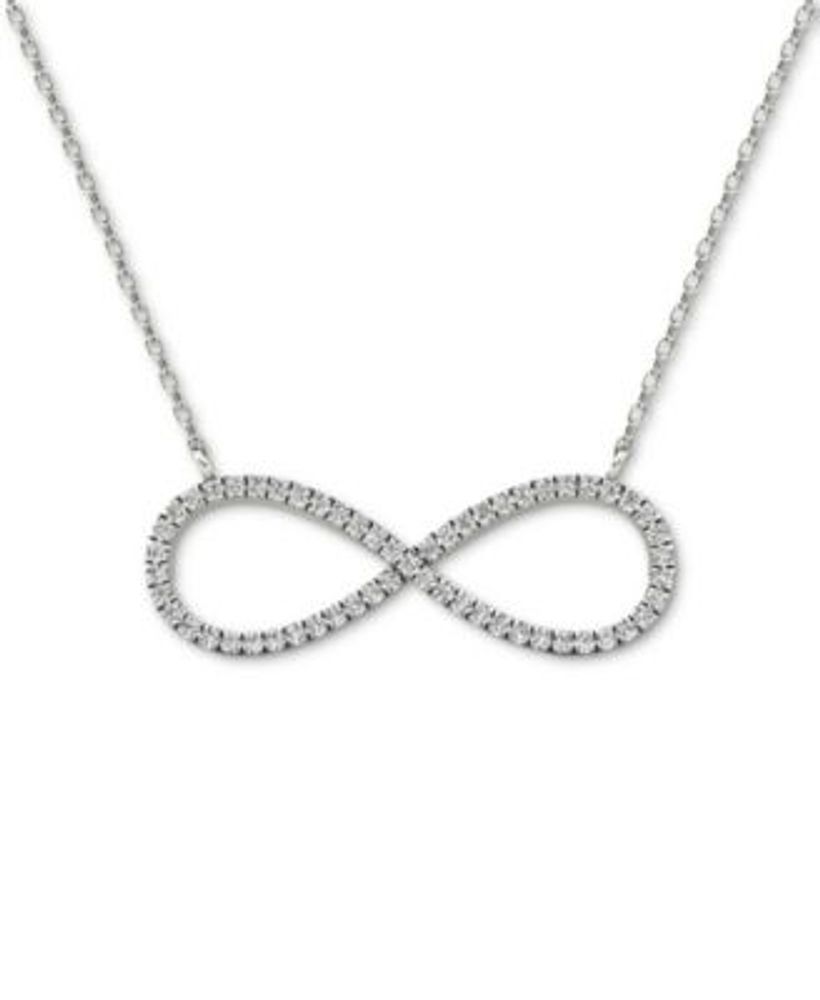 infinity heart necklace macy's