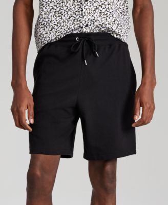 Men's Regular-Fit Solid French Terry 8" Shorts, Created for Macy's