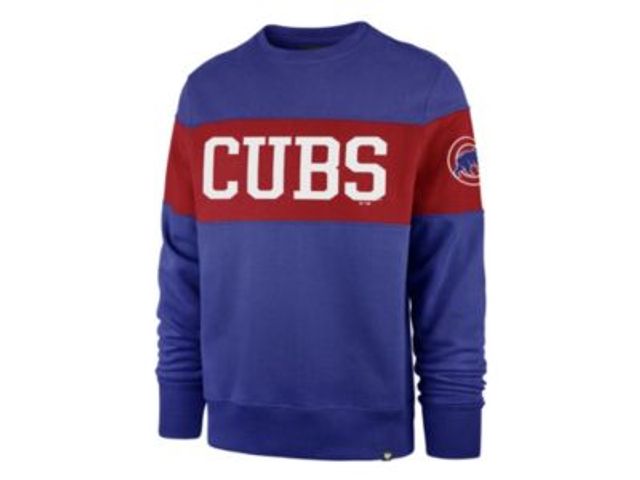 47 Royal Chicago Cubs Interstate Pullover Sweatshirt