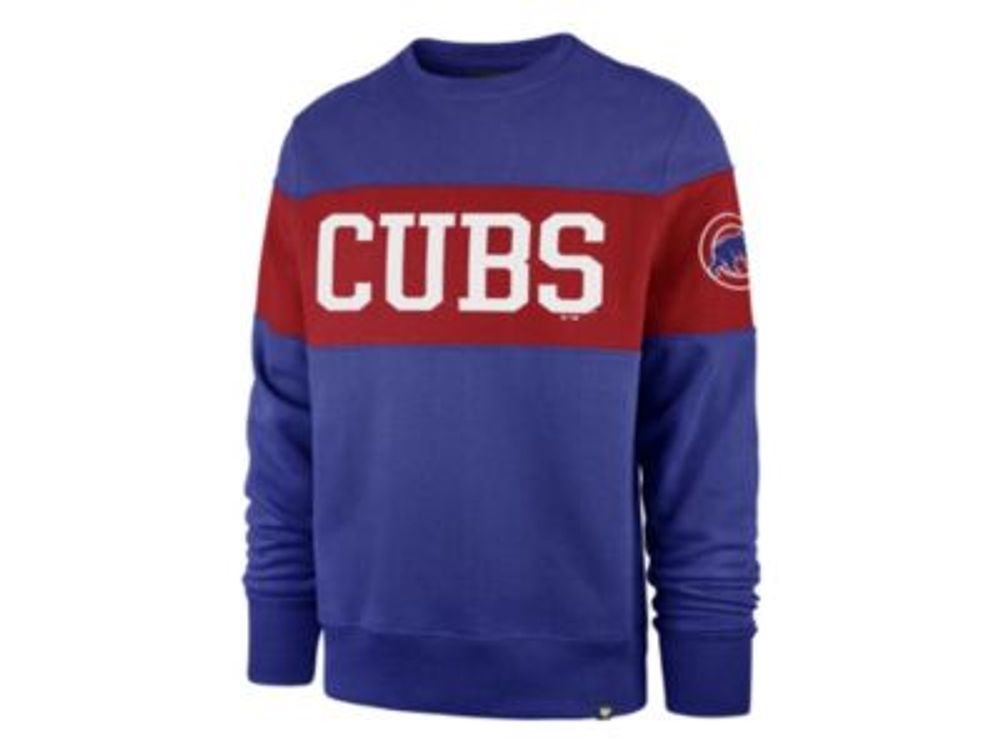 47 Brand Men's Chicago Cubs Interstate Crew Sweatshirt