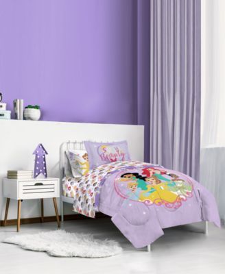 Princesses Reversible Comforter Set, Created For Macy's