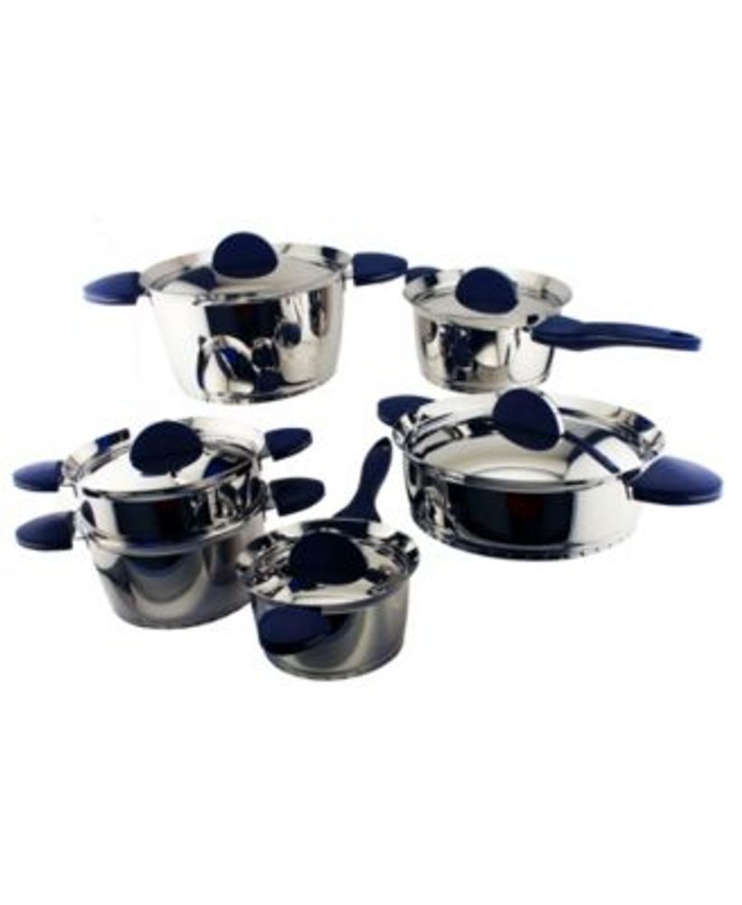 BergHOFF Ouro Gold Stainless Steel 11 Piece Cookware Set - Macy's