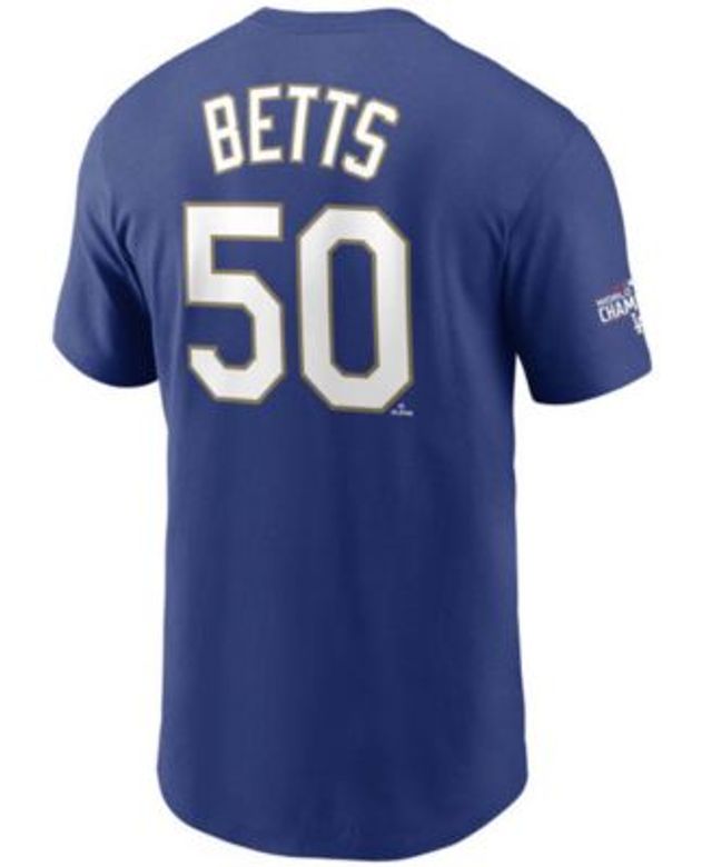 Mookie Betts Los Angeles Dodgers Majestic Big & Tall Replica