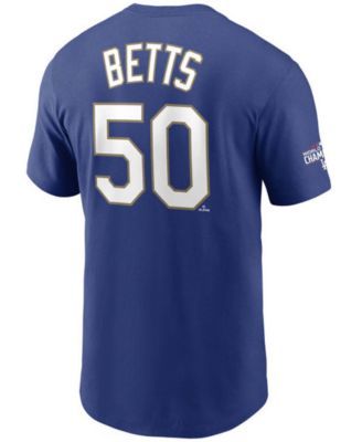 Men's Majestic Mookie Betts Royal Los Angeles Dodgers Big & Tall Replica  Player Jersey