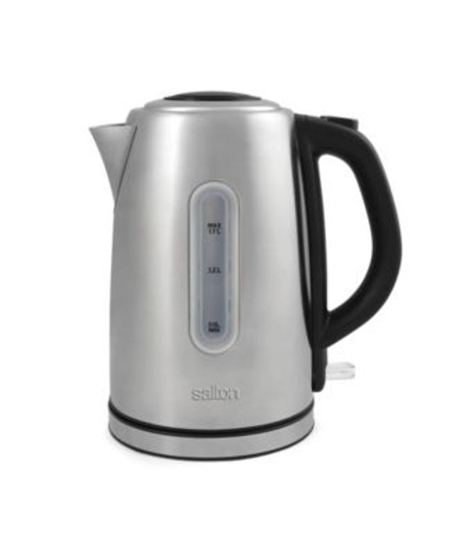 Stainless Steel Electric Hot Water Kettle with Visible Window- 1.7