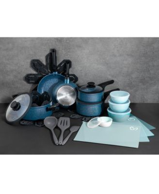 Milky Way 28-Pc. Nonstick Aluminum Cookware Set