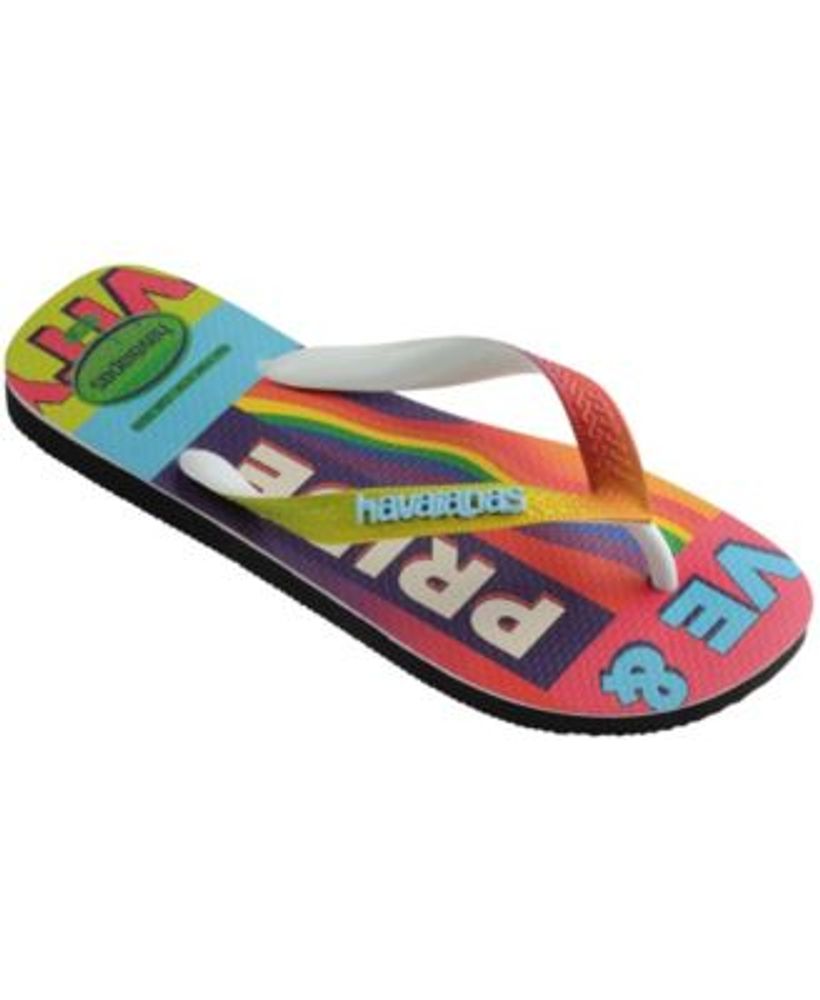 Women's Top Pride Rainbow Flip Flop Sandals