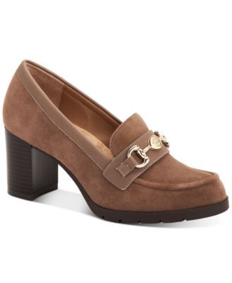 Porshaa Loafer Dress Pumps, Created for Macy's