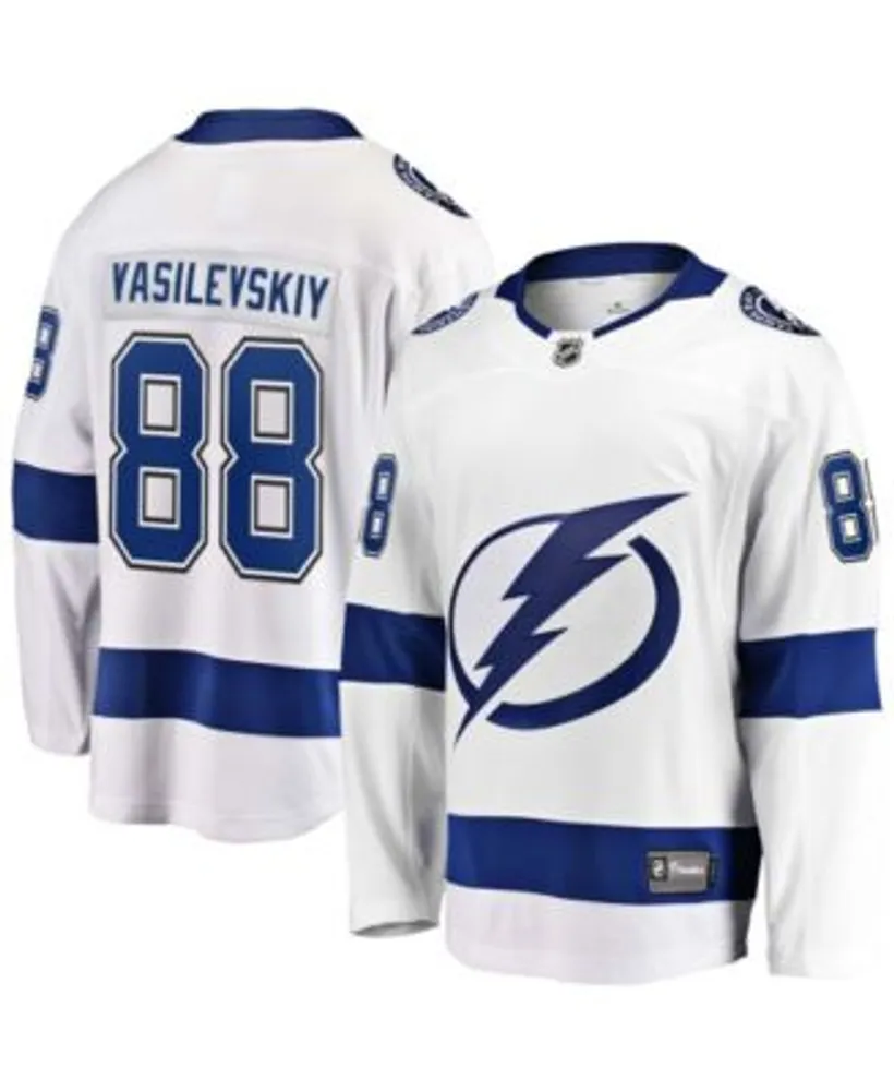 Fanatics Men's Branded Andrei Vasilevskiy White Tampa Bay