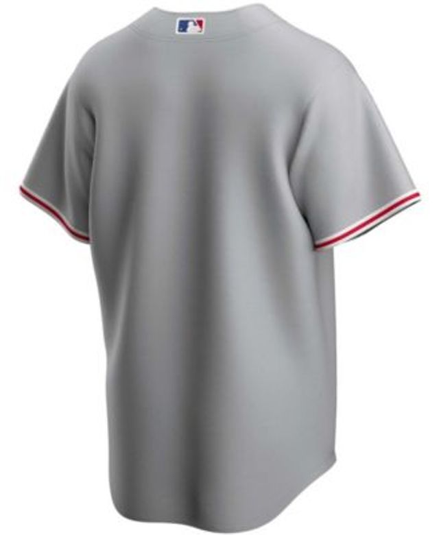 Men's Nike Gray Philadelphia Phillies Road Replica Team Jersey