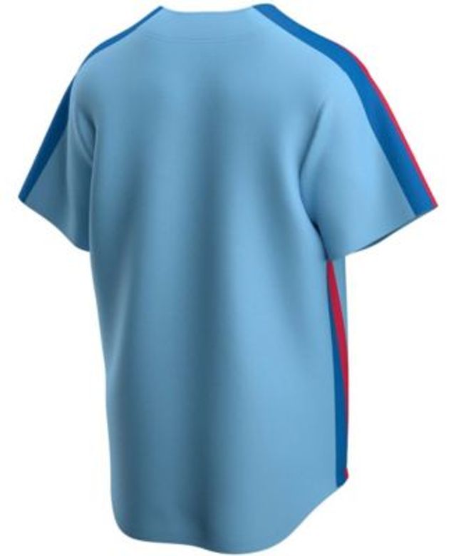 Men's Nike Light Blue Minnesota Twins Road Cooperstown Collection Team Jersey