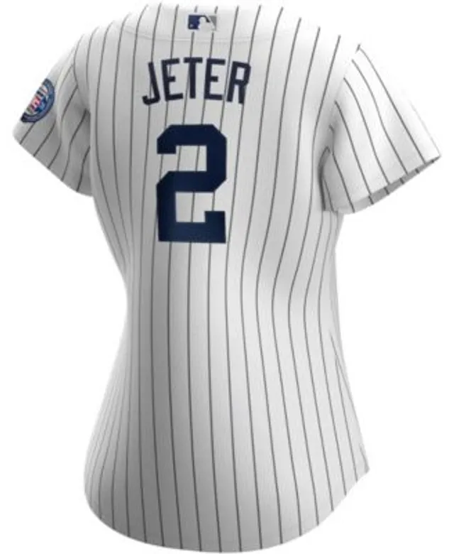 Nike Women's Derek Jeter White and Navy New York Yankees 2020 Hall of Fame  Induction Home Replica Player Name Jersey - Macy's