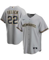 Milwaukee Brewers Nike Official Replica Jersey - Black/White