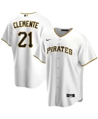 Men's Roberto Clemente Black/Gold Pittsburgh Pirates Cooperstown