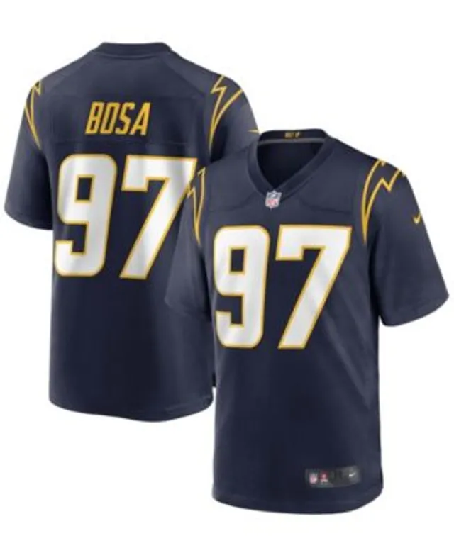 Men's Nike Joey Bosa Black Los Angeles Chargers RFLCTV Limited Jersey