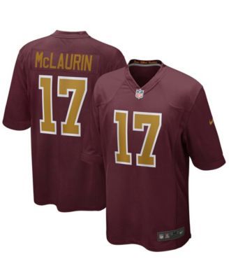 Nike Men's Terry McLaurin Burgundy Washington Football Team Player Game  Jersey