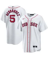 Nike MLB Boston Red Sox 2021 City Connect (Enrique Hernandez) Men's Replica Baseball Jersey - Gold/Light Blue XL