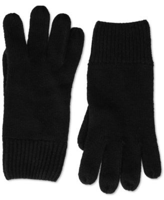 Text Thumb Cashmere Gloves, Created for Macy's