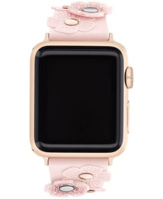 Women's Tea Rose Blush Rubber 38/40/41mm Apple Watch Band