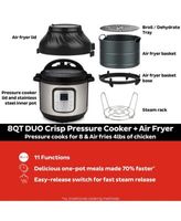 Instant Pot Vortex Slim Compact 6 Qt. 5-in-1 Air Fryer - Macy's