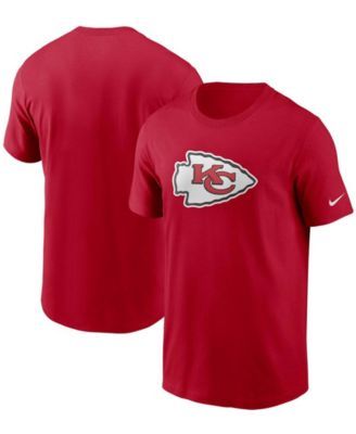 Men's Nike Heathered Gray Kansas City Chiefs Primary Logo T-Shirt Size: Medium