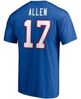 Josh Allen Buffalo Bills Youth Tie-Dye Name & Number T-Shirt - Royal