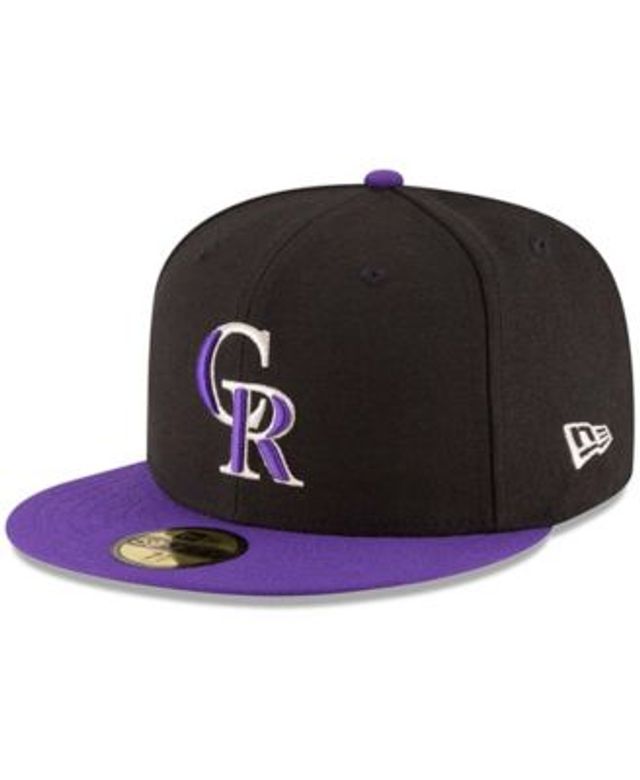 Men's Colorado Rockies New Era Purple Authentic Collection On