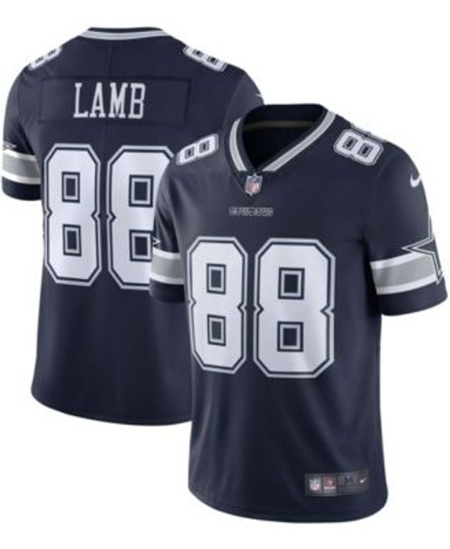 Youth Nike CeeDee Lamb Silver Dallas Cowboys Inverted Team Game Jersey