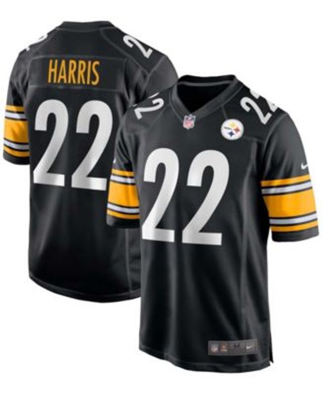 Men's Nike Najee Harris Black Pittsburgh Steelers Rflctv Limited Jersey Size: Medium