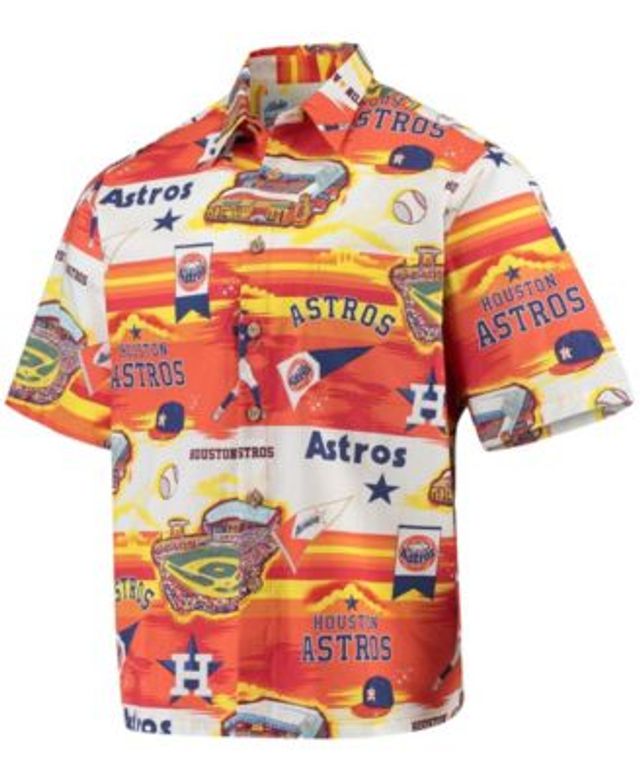 Reyn Spooner Men's Navy Houston Astros Aloha Button-down Shirt