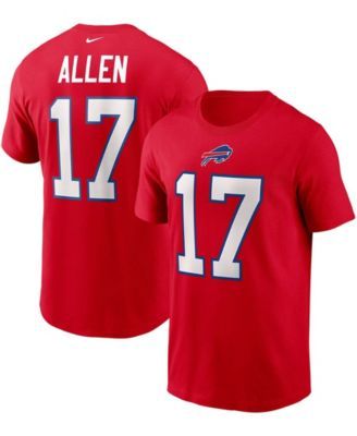 Youth Nike Josh Allen Royal Buffalo Bills Player Name & Number T-Shirt