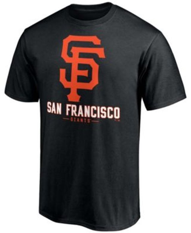 San Francisco Giants Fanatics Branded 2021 Postseason Orange October T-Shirt  - Black