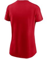 Nike Women's Red Cleveland Indians Baseball T-Shirt - Red