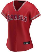 Nike Men's Mike Trout White Los Angeles Angels Home Replica Player Name Jersey