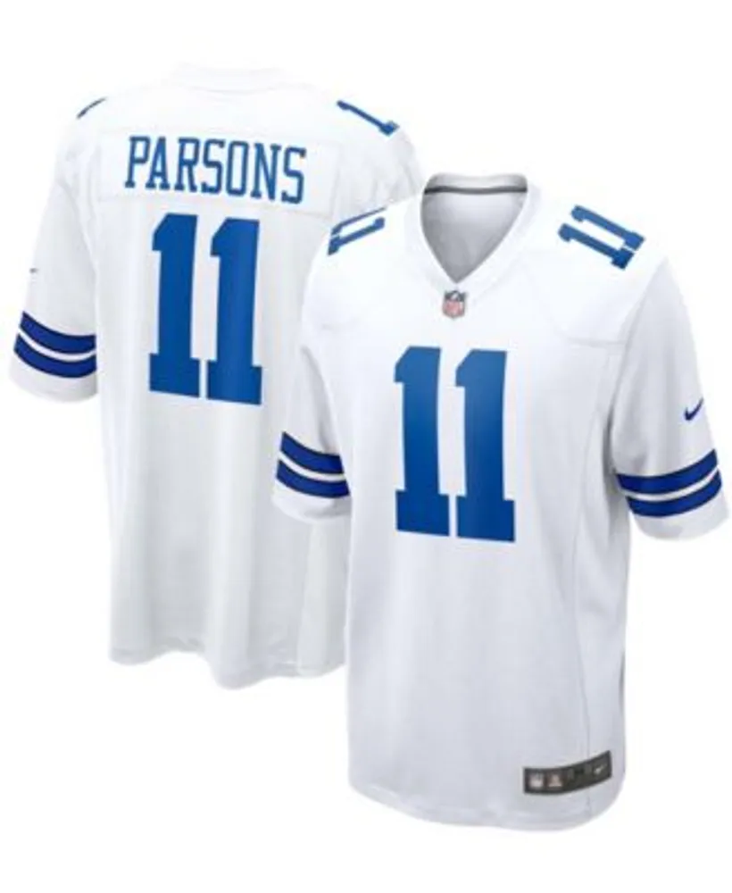 Men's Nike Micah Parsons White Dallas Cowboys Game Jersey