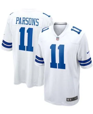 Men's Nike Micah Parsons White Dallas Cowboys Game Jersey Size: Medium