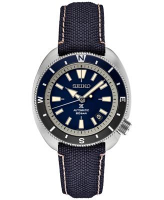 Men's Automatic Prospex Blue Nylon Strap Watch 42mm