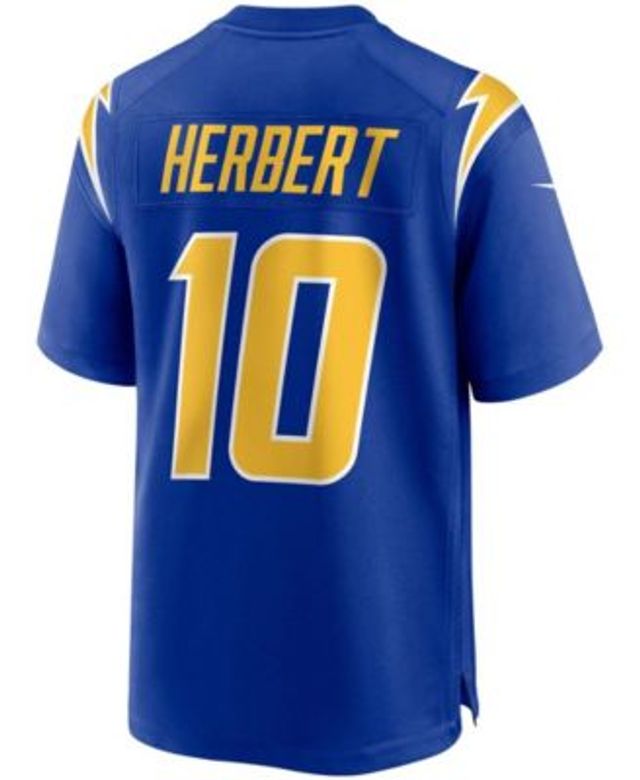 Nike Men's Justin Herbert Los Angeles Chargers Vapor Limited Jersey - Macy's