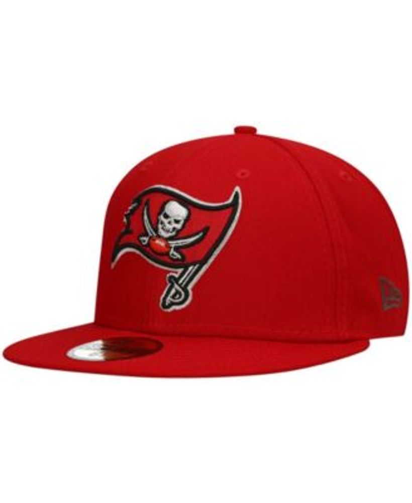 Men's New Era Black Tampa Bay Buccaneers Omaha Low Profile 59FIFTY Fitted Team Hat