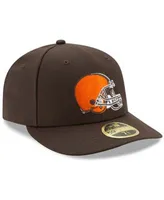 Men's New Era Orange Cleveland Browns Omaha Throwback