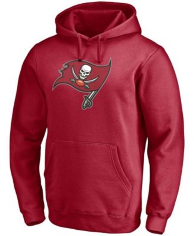 Fanatics Branded Red Tampa Bay Buccaneers Over Under Pullover