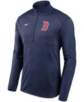Boston Red Sox Nike Team Logo Element Performance Half-Zip