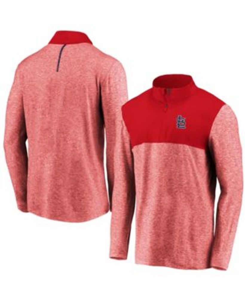 Fanatics Men's Navy Boston Red Sox Iconic Marble Clutch Half-Zip