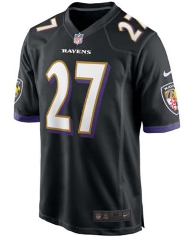 Nike Men's J.K. Dobbins Black Baltimore Ravens Game Jersey - Black