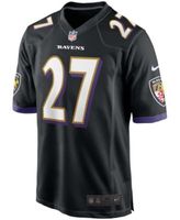 Men's Nike J.K. Dobbins Black Baltimore Ravens Game Jersey